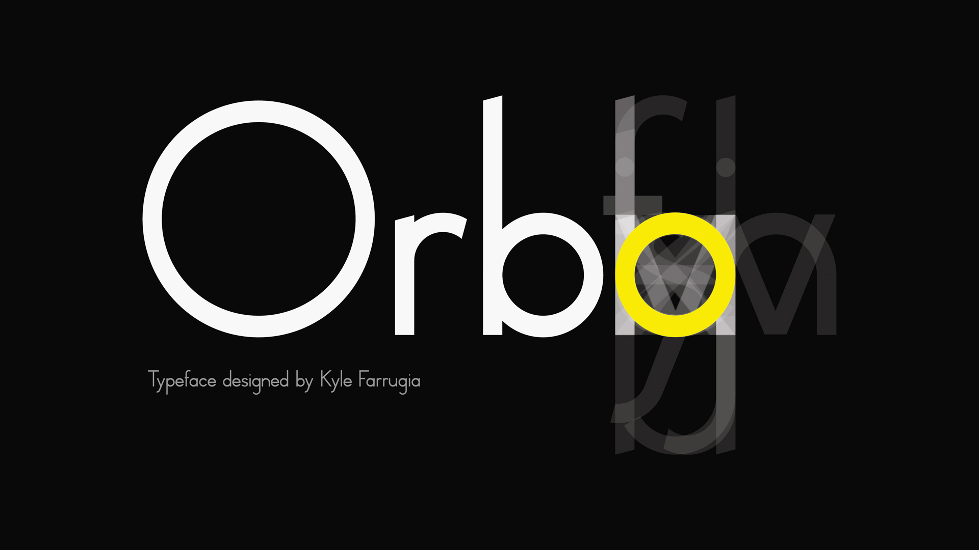 Orbo Typeface